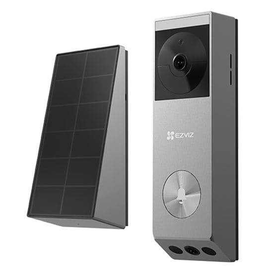 ezviz EZVIZ Video Doorbell with Built-in Battery & Solar Panel. EP3XPRO