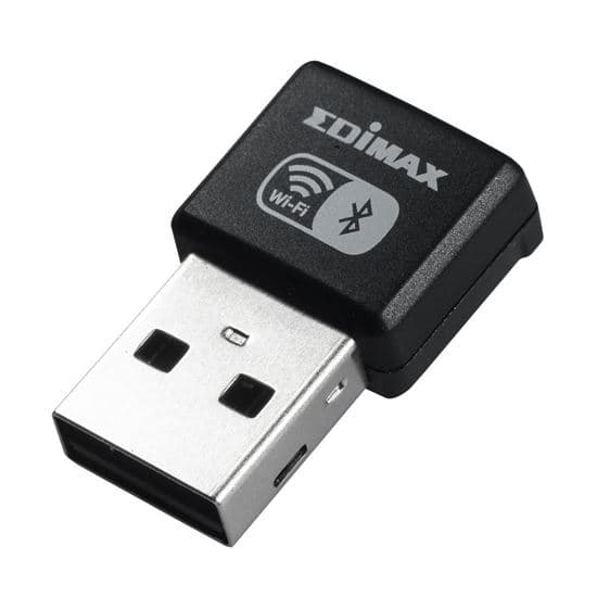 Edimax EDIMAX 2-in-1 Dual-Band Wi-Fi 6 AX900 & Bluetooth 5.3 USB Adapter. EW7611UXB