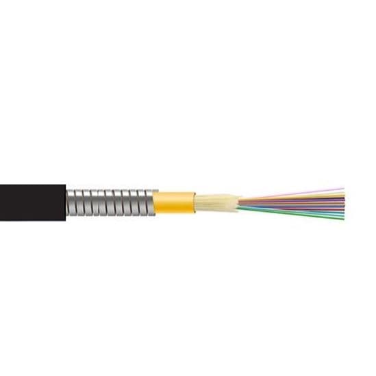 Dynamix DYNAMIX 1km G.652D 6 Core Single mode. Micro Armoured Fibre Cable F-MAOS206-1KM