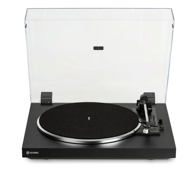 Rekkord REKKORD Turntable Black AT3600L Cartridge with 33 and 45 RPM F100P