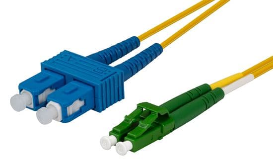 Dynamix DYNAMIX 3M 9 LC APC/SC Duplex Single Mode G657A1 Bend Insensitive FSM-LCASC-3