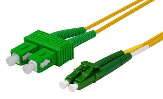 Dynamix DYNAMIX 3M 9u LC APC/SC APC Duplex Single Mode G657A1 Bend Insensitive FSM-LCASCA-3