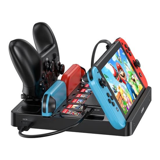 Unitek UNITEK Switch Charging Station with Game Card Reader. G1005A