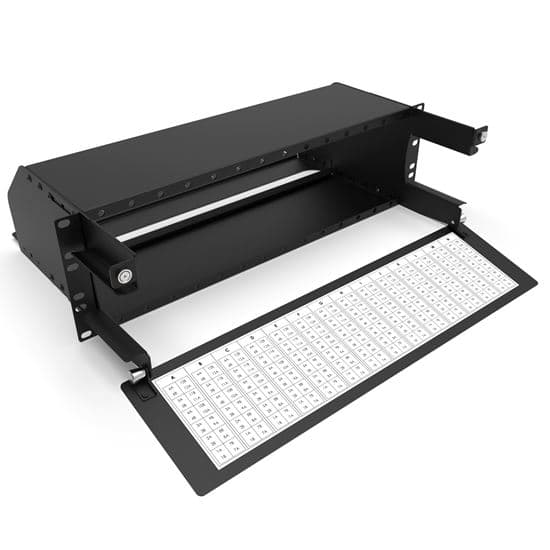 Dynamix DYNAMIX 3U 19" 14 Slots LGX Modular Frame. Up to 336 Fibre Optic in LC LGX3U