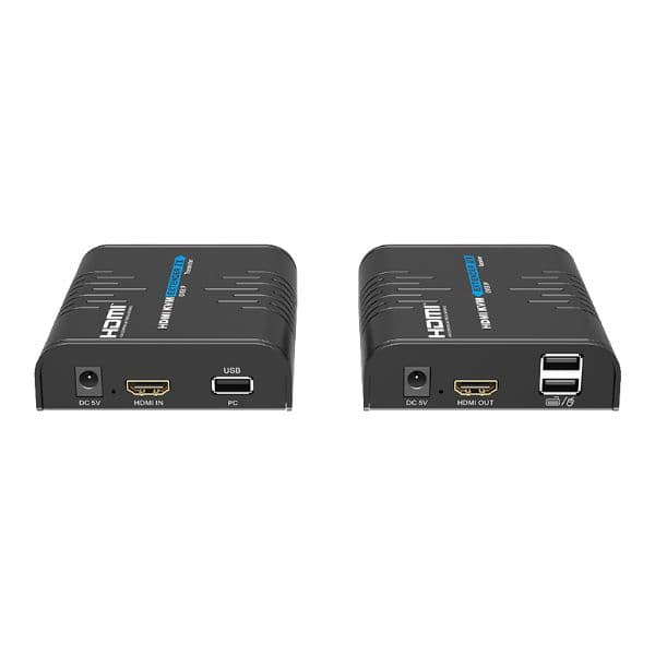 Lenkeng HDMI KVM Extender Over Single Cat5E/6 Up To 120M Multipoint/Point To Point. LKV373KVM-M5.0