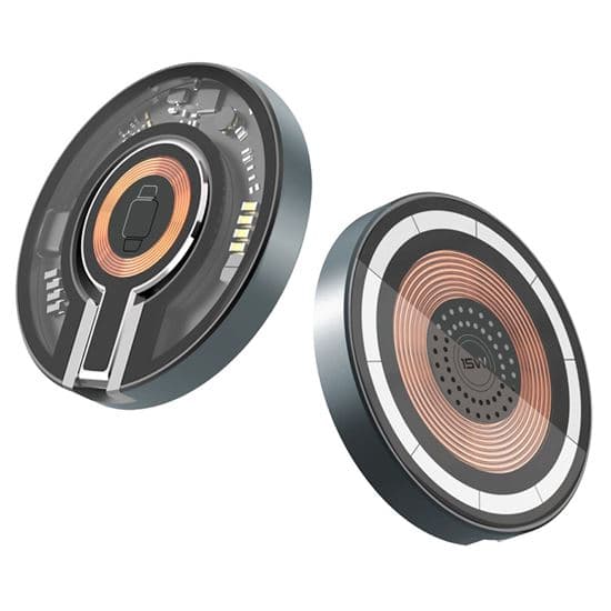 Promate PROMATE 2-in-1 Pocket-Sized 15W Magsafe Wireless Charging MAGRING