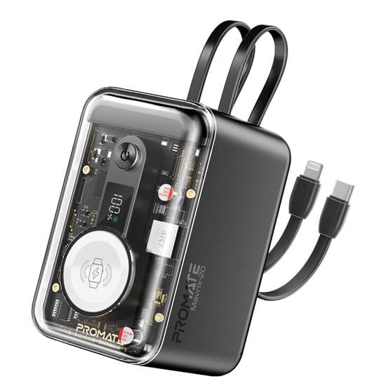 Promate PROMATE 20000mAh 4-in-1 Smartphone & Apple Watch Charging Power Bank MAVRIX-20