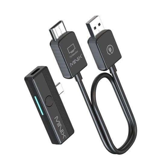 minix MINIX C1 Plus 1080P@60Hz USB-C to HDMI Wireless Extender up to 50m. MINIXC1PLUS