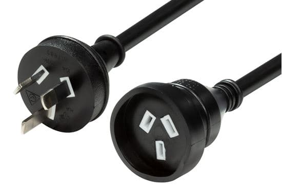 Dynamix DYNAMIX 10M 240v 10A Standard Duty Power Extension Lead PEXT10MBK