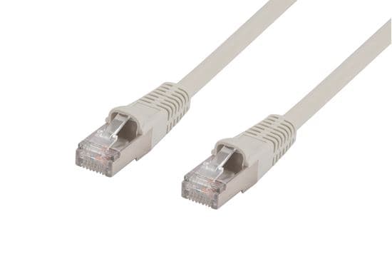 Dynamix DYNAMIX 1m Cat6  Beige STP Patch Lead (T568A Specification) 26AWG PL-STP6-1