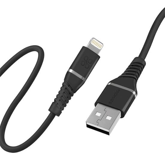Promate PROMATE 1.2m MFI Certified USB-A to Lightning Data & Charge Cable. POWERLINEAI120BK