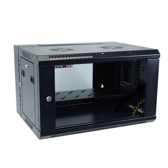 Dynamix DYNAMIX 6RU Universal Swing Wall Mount Cabinet. Removable Back mount RSFDS6