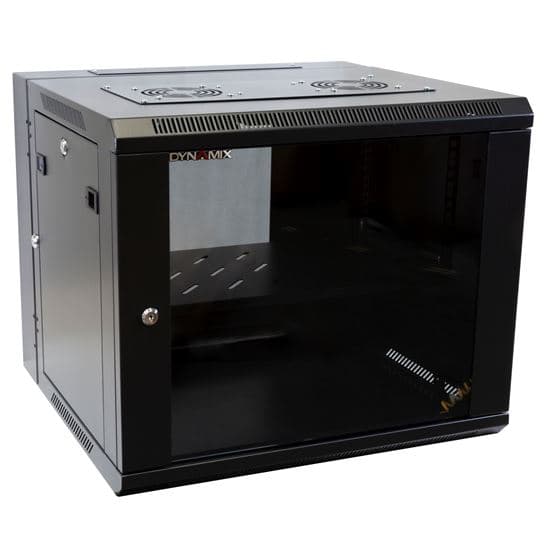 Dynamix DYNAMIX 9RU Universal Swing Wall Mount Cabinet. Removable Back mount RSFDS9