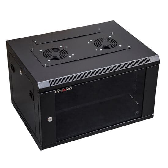 Dynamix DYNAMIX 6RU Wall Mount Cabinet 450mm Deep (600 x 450 x 368mm). RWM6