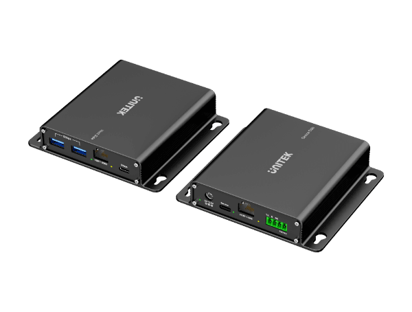 Unitek 100M USB 5Gbps Extender Over Ethernet With Hub USB-C Input (Host). U1337B