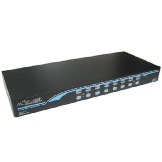 Rextron REXTRON 1-16 USB/PS2 Hybrid KVM Switch with USB Console Ports. UCNV116D