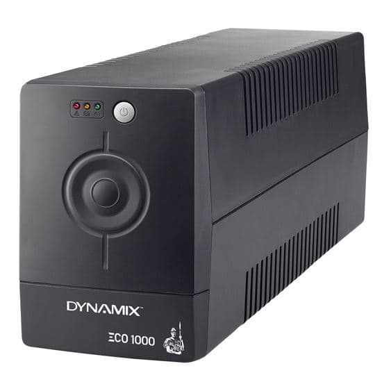Dynamix DYNAMIX ECO Range 1000VA (600W) Line Interactive UPS. UPSE1000