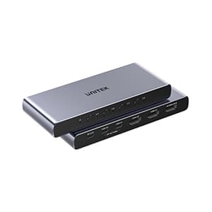 unitek UNITEK 4-In-1-Out 4K Switch Switch Between Dual 4K@60Hz V1313A