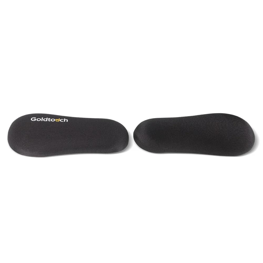 Goldtouch Gel Filled Wrist Rests Black 170971
