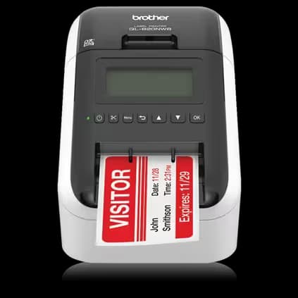 Brother QL820NWB Direct Thermal Printer 361515