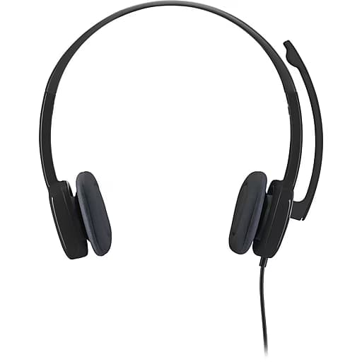 Logitech H151 Stereo Wired Headset Black 363223