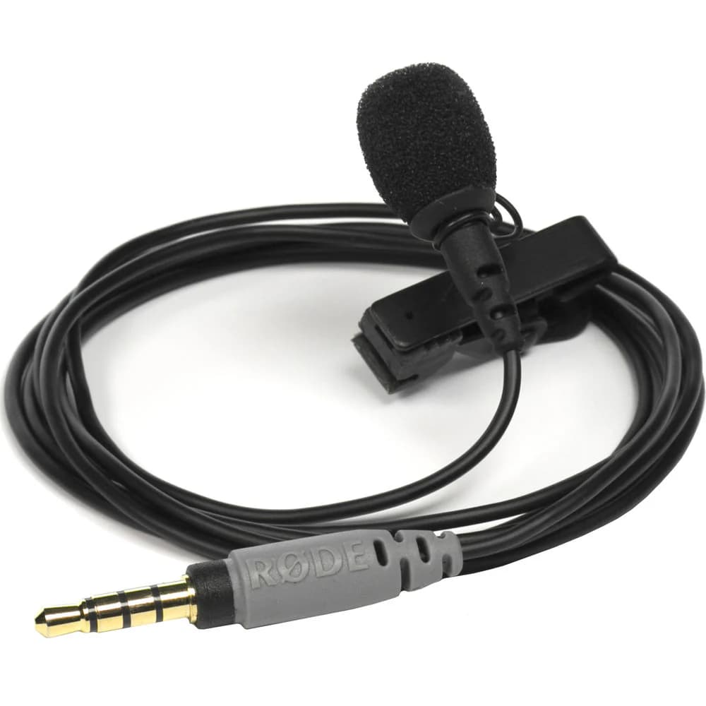 Rode Microphones Rode smartLav+ Omnidirectional Lavalier Condenser Microphone for Smart Devices 363440