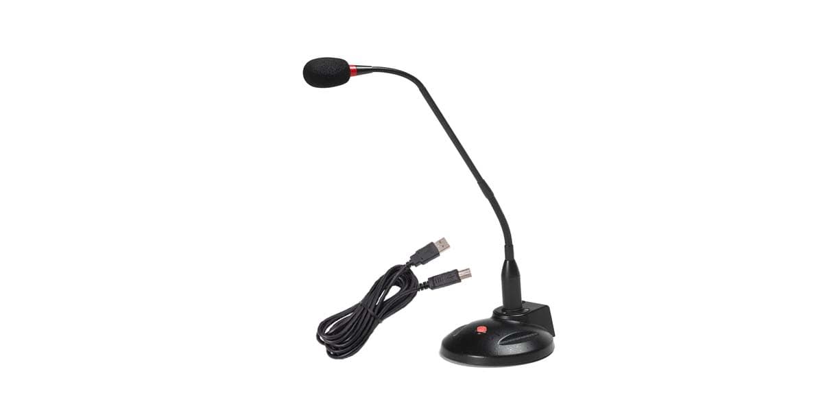 Winscribe Gooseneck USB Desktop Microphone 369379