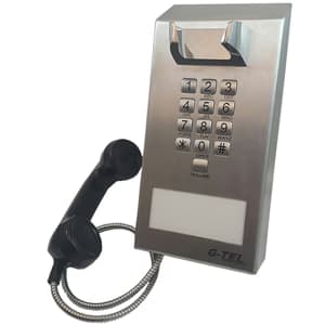 G-Tel Armored Inmate Phone JP-3500 24"" Cord # 380541