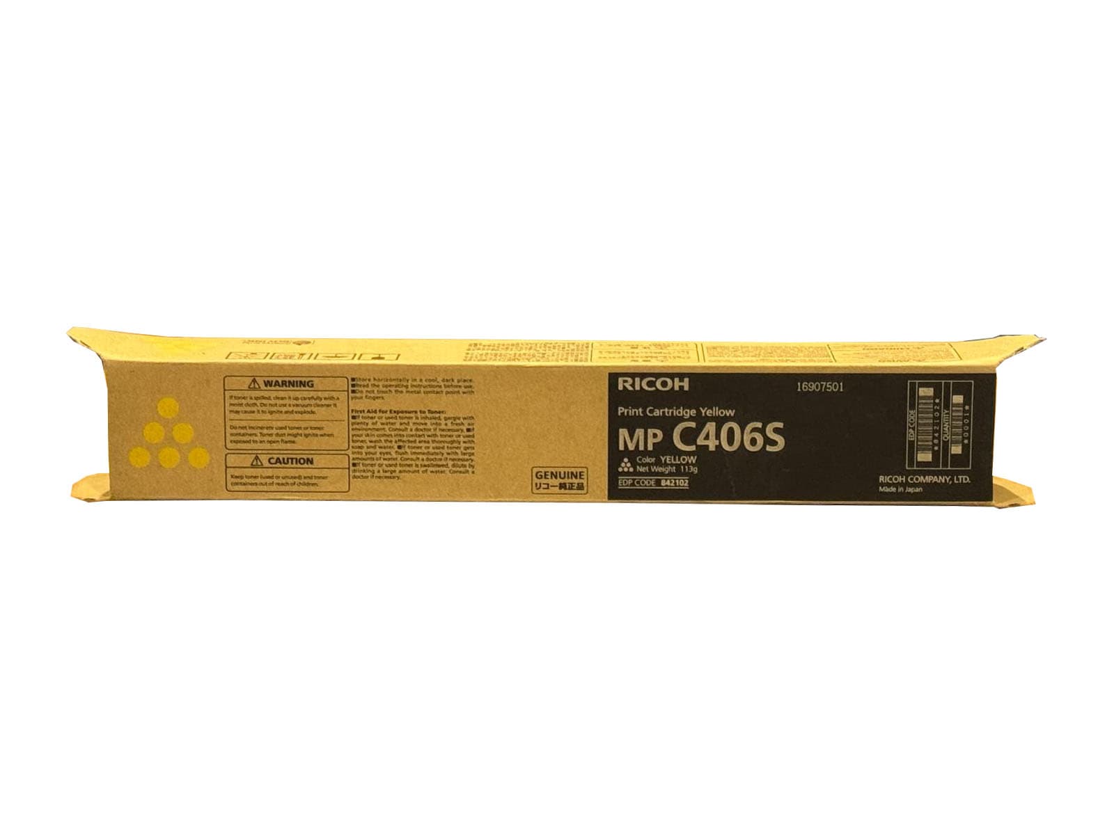 Ricoh MPC406S Toner Cartridge Yellow 6000-page 385702