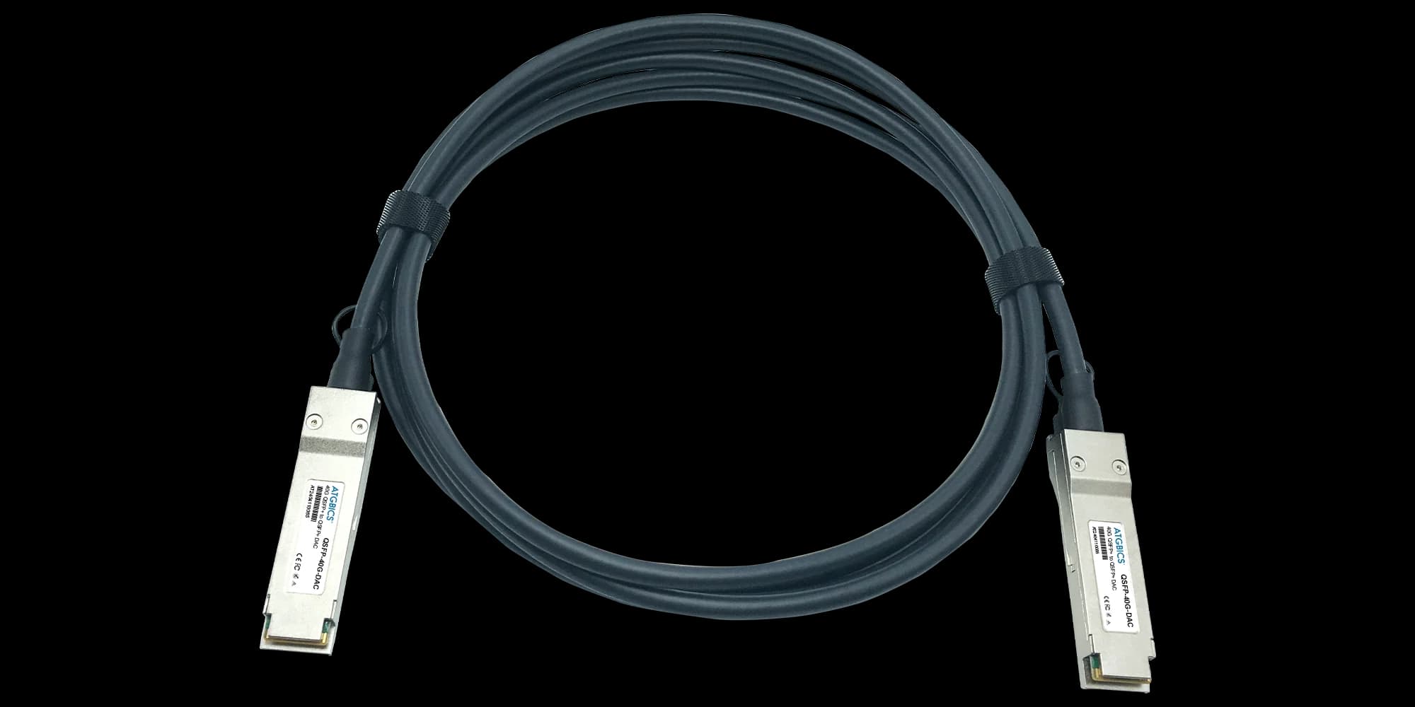Allied Telesis AT-QSFP1CU 40G QSFP+ direct attach cable 1m 10+ (each) # 394060