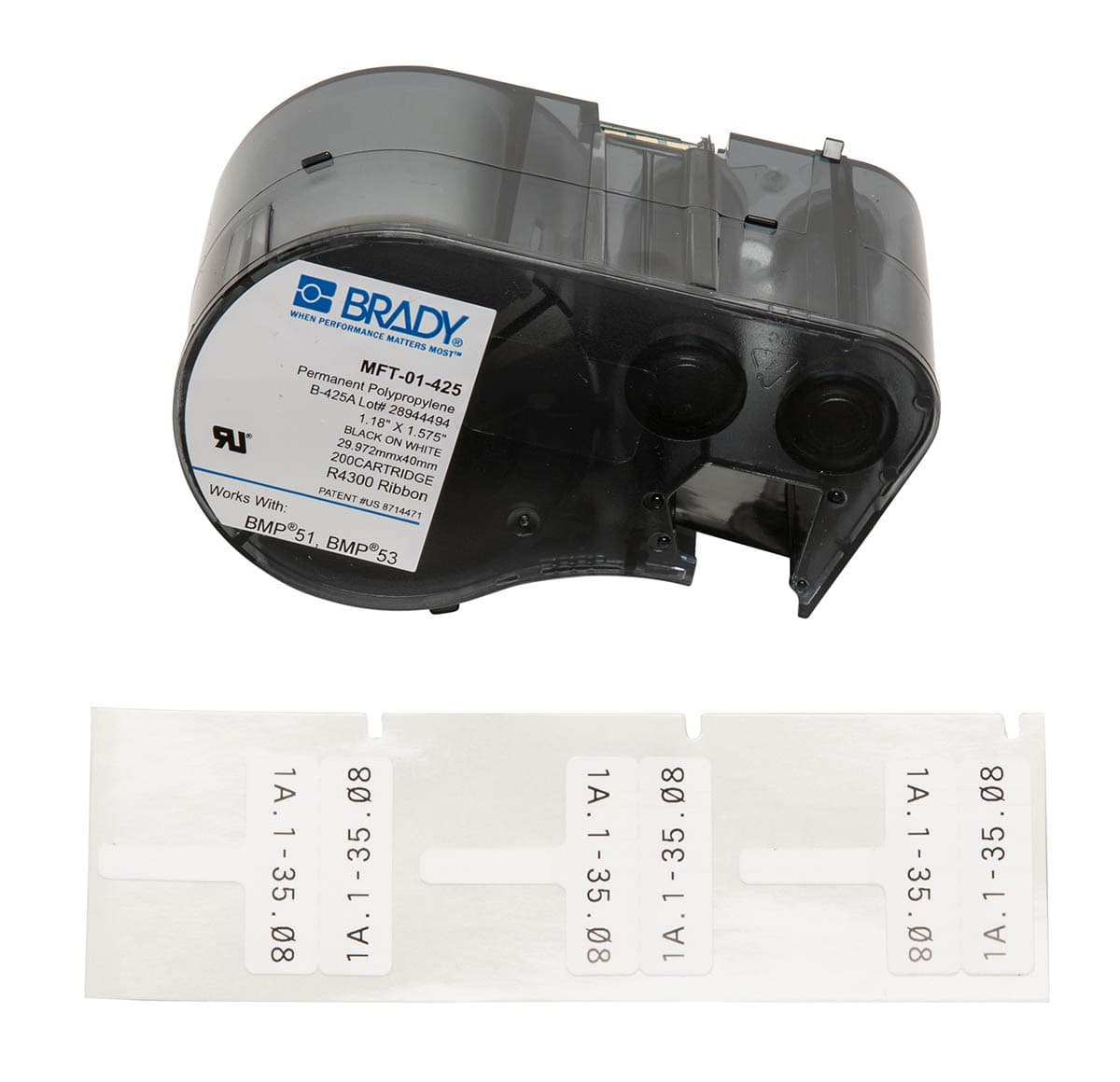 Brady Mft-01-425 Wire & Cable Flag 402487