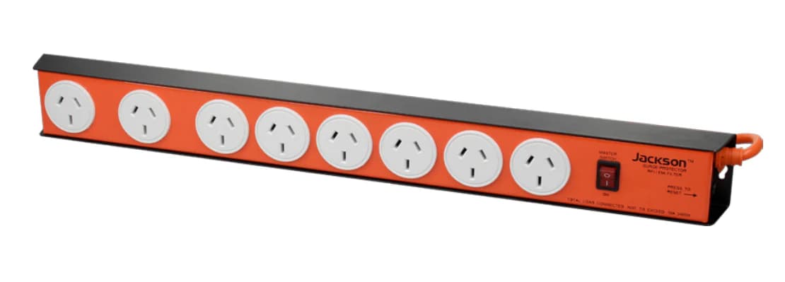 Jackson Heavy Duty Metal Housing Power Board 8-way 485232