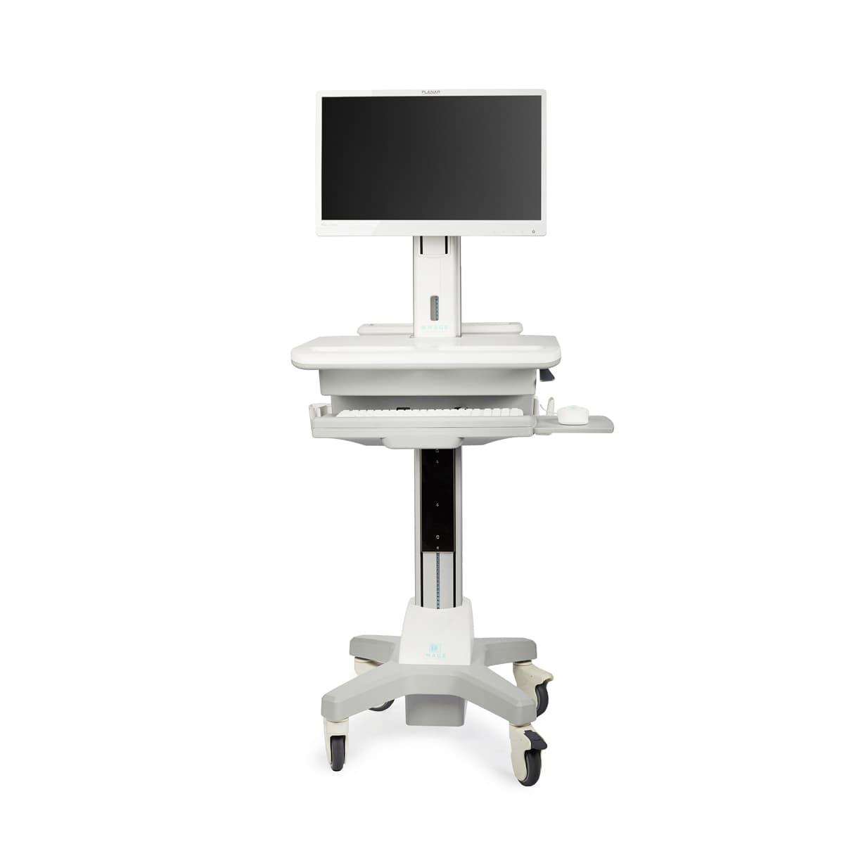 Image Technology Ergonomic Mobile Medical Cart # 487964