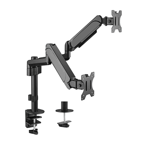 Brateck BRATECK Elegant Dual 17"-32" Counter Balance Monitor Pole Mount AF1005