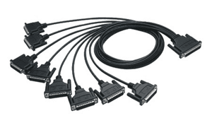 Advantech Advantech OPT8C-AE DB62 to 8XDB25 RS232 Cable AQ1564