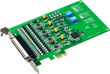 Advantech Advantech PCIe-1612B 4 Ports RS232/422/485 PCIe Card w/ Surge Protec AQ1586