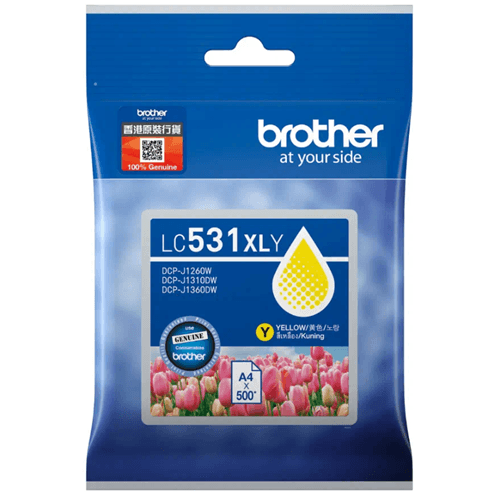 Brother Brother LC531XLY Yellow Ink Cartridge LC531XLY