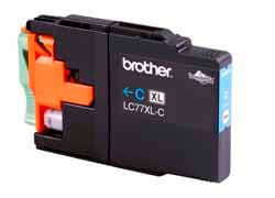 Brother Brother LC77XLC Cyan High Yield Ink Cartridge LC77XLC