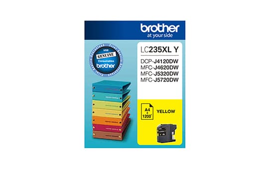 Brother Brother LC235XLY Yellow High Yield Ink Cartridge LC235XLY