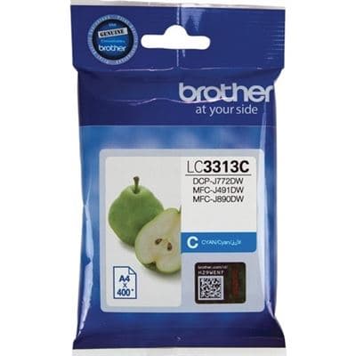 Brother Brother LC3313C Cyan Ink Cartridge High Yield LC3313C