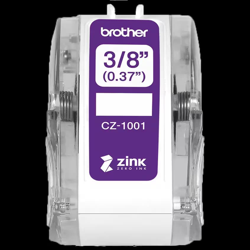 Brother Brother CZ-1001 9mm Printable Roll Cassette CZ-1001