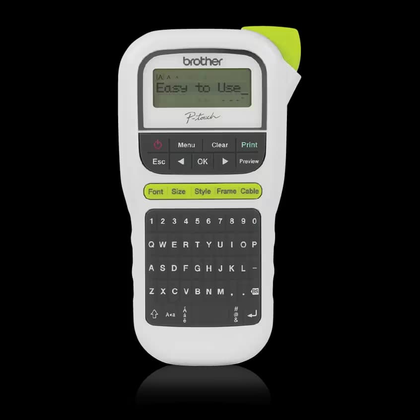 Brother Brother PTH110 Durable P-Touch White Label Printer $20 Cashback PTH110