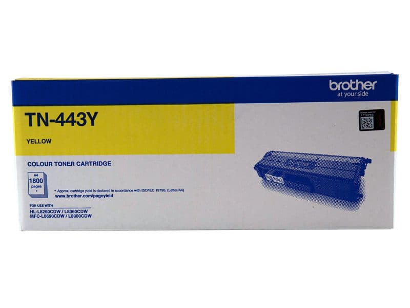 Brother Brother TN443Y Yellow High Yield Toner TN443Y