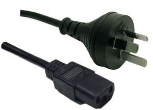 Unspecified Power Cord 10A/250V IEC (F) to 3 Pin Power (M) 1m C-POWERC1