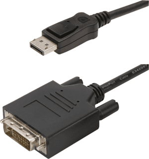 Digitus Digitus DisplayPort (M) to DVI-D (M) 2m Monitor Cable CA7617