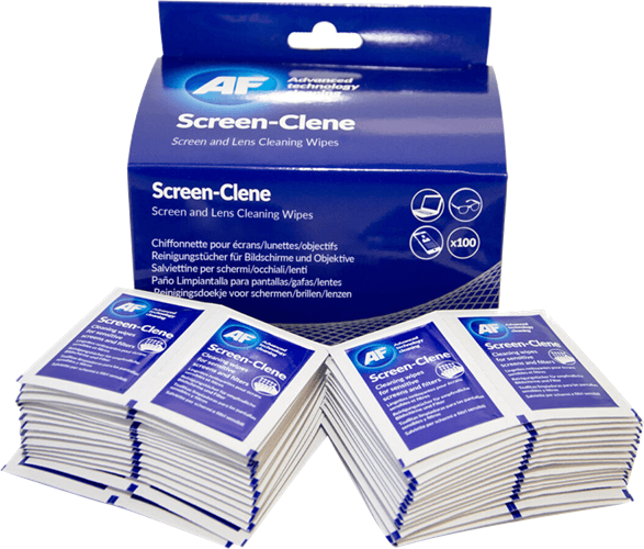 AF AF Screen-Clene Sachets Box - 100 CL120