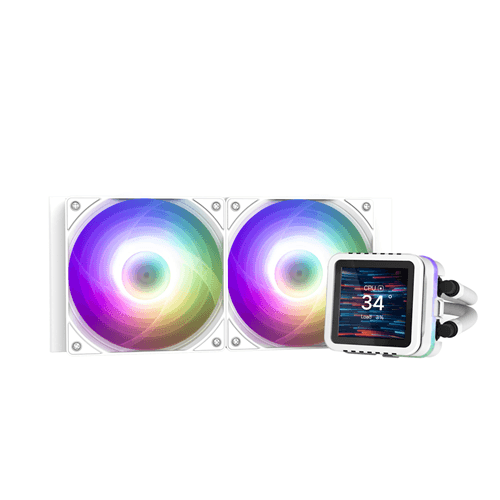 Zalman Zalman Alpha2 DS 24 ARGB White Liquid Cooler - 2x 120mm Fan 5yr w CQ9167