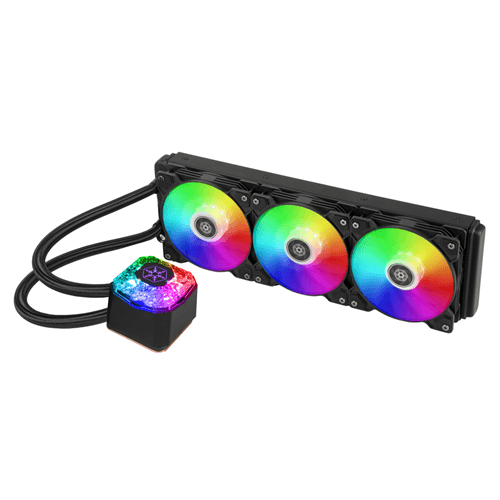 SilverStone SilverStone IG360-ARGB Ice Gem Liquid Cooler - Triple Fan TR4/5 CQ9783