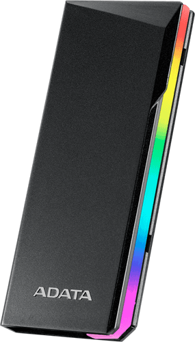 Adata ADATA EC700G M.2 USB3.2 Type-C External SSD Enclosure - RGB DRA902