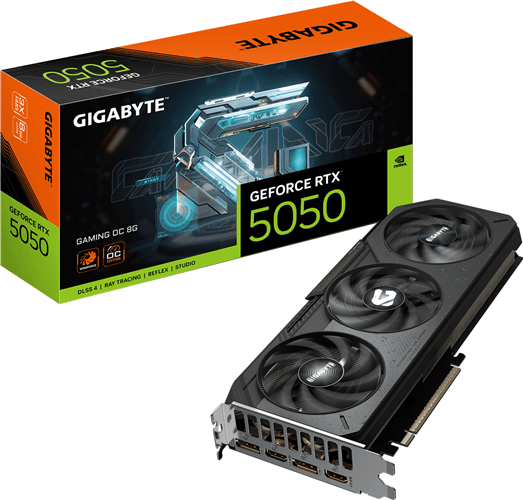 Gigabyte Gigabyte GV-N5050GAMING OC-8GD RTX5050 8GB Graphics Card GVN5043